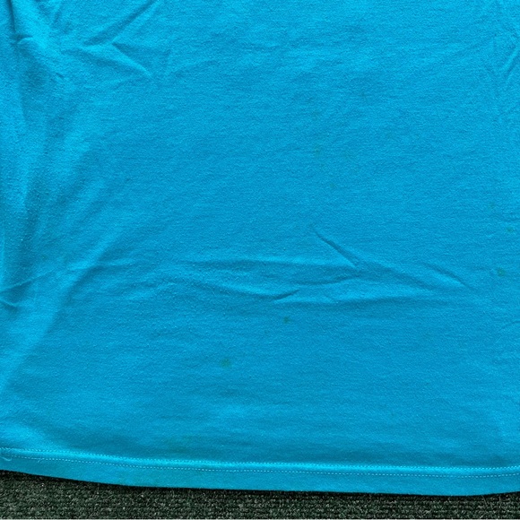 Vintage New Orleans Tourist “We Be Jammin” Music Blue T Shirt Size L 22X27 - Picture 7 of 11